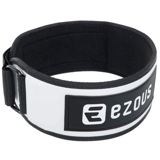 Пояс атлетичний EZOUS LEATHER SPROT BELT O-01 M Чорно-сірий (6a02d7c774ef6eb14904f0de) (2084535)