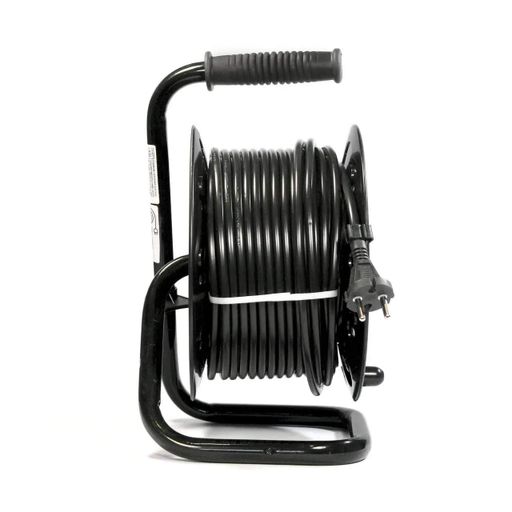 Подовжувач на котушці Svittex 2х1, 5 мм² 3680Вт 25 м Чорний (SV-004-В) (2084540)