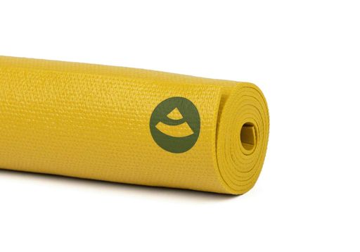 Килимок для йоги Bodhi Kailash 183x60x0.3 см Жовтий (24620) (2084660)