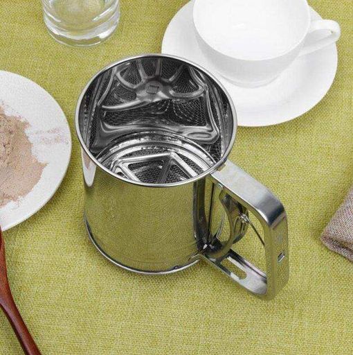 Кружка-сито з двойным просеиванием муки и других сыпучих продуктов Стандарт Empire EM9749 Ø 10 см ( шт ) (2084760)