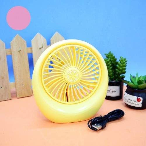 Вентилятор аккумуляторный Mini Fan SQ 1978 желтый (2085030)