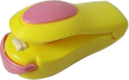 Ручний зварювач пакетів для зберігання продуктів Mini Sealer UKC жовтий (2085062)