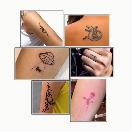 Хна для временного тату EYIR Temporary Tattoo, цвет Черный, 15 мл (2085201)