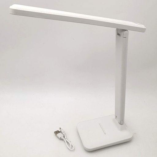 LED Лампа 4W настільна сенсорна світлодіодна 27см акумуляторна 6865 білий (2085278)