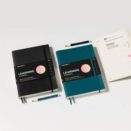 Блокнот Leuchtturm1917 Learning Journal, Composition, Чорний (англ) (367497) (2085329)