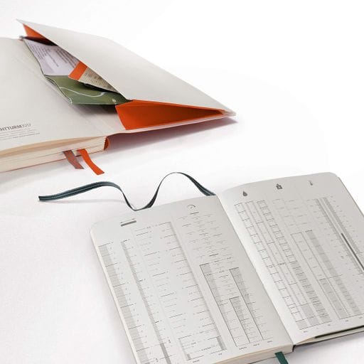 Блокнот Leuchtturm1917 Outlines, Paperback (B6+), Зеленый, Точка (363020) (2085341)