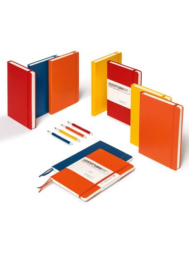 Блокнот Leuchtturm1917, Средний, Cherry, Линия (373978) (2085391)