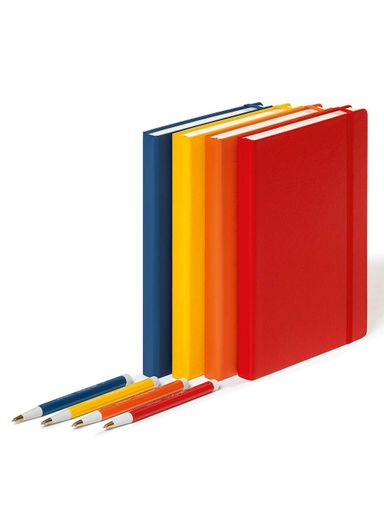 Блокнот Leuchtturm1917, Средний, мягкий переплет, Cherry, Линия (373995) (2085397)