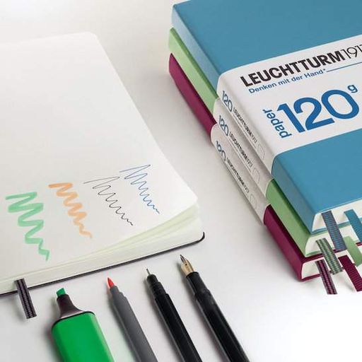 Блокнот Leuchtturm1917 120G Edition, Средний, Черный, Точка (363533) (2085441)