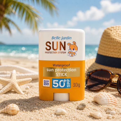Водостійкий сонцезахисний стік для обличчя Belle Jardin Sun Protection System, SPF 50+, 30 г