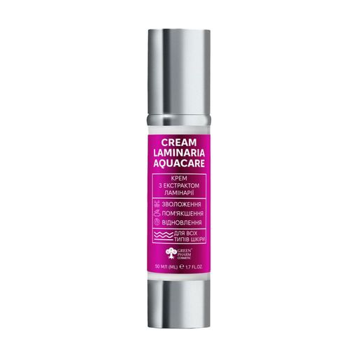 Зволожувальний крем для обличчя Green Pharm Cosmetic Laminaria AquaCare Cream з екстрактом ламінарії, 50 мл