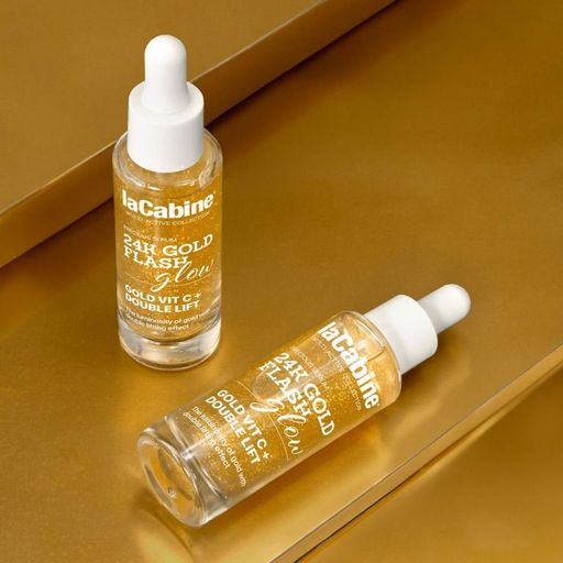 Сироватка для обличчя LaCabine 24K Gold Flash Glow Serum з миттєвим ліфтинг-ефектом, 30 мл