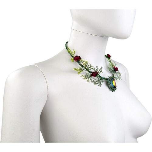 Кольє Квіткова фея SETA Decor 25-602GR-RD (2085611)