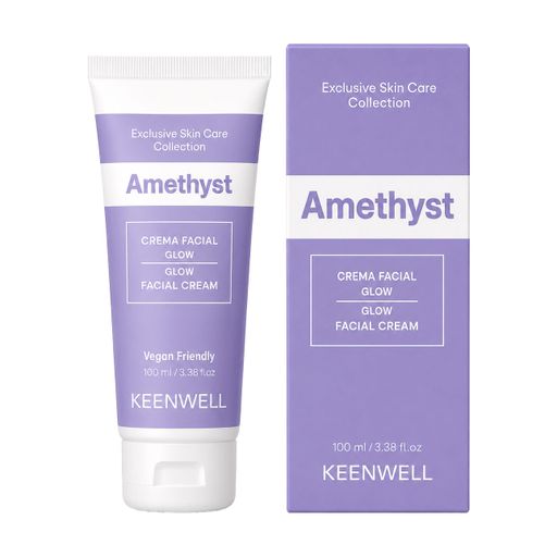 Увлажняющий обновляющий крем для лица Keenwell Amethyst Glow Facial Cream, 100 мл