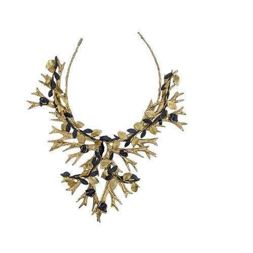 Кольє Ельфійка Rose SETA Decor 25-608GL-BLK (2085754)