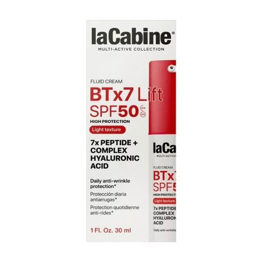 Солнцезащитный крем-флюид для лица LaCabine BTx7 Lift Fluid Cream, SPF 50, 30 мл