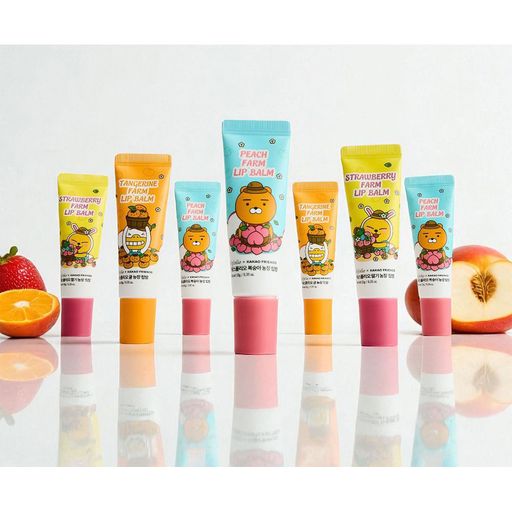 Бальзам для губ Esfolio x Kakao Friends Tangerine Farm Lip Balm з мандарином, 10 г