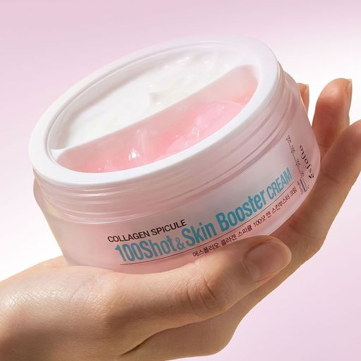 Крем-бустер для обличчя Esfolio Collagen Spicule 100 Shot & Skin Booster Cream з колагеном та спікулами, 70 г