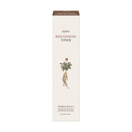 Тонер для обличчя Esfolio Red Ginseng Toner з екстрактом червоного женшеню, 140 мл