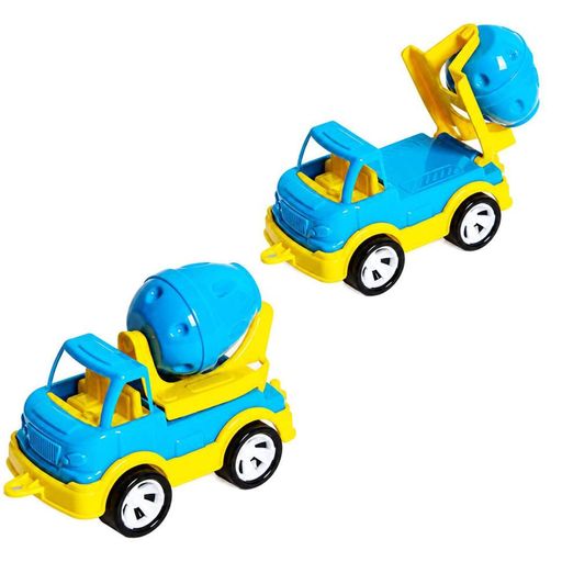 Дитячий бетонозмішувач "Mini Matik" 002/3BMS(Blue) обертовий барабан, 13,5 см (2086853)