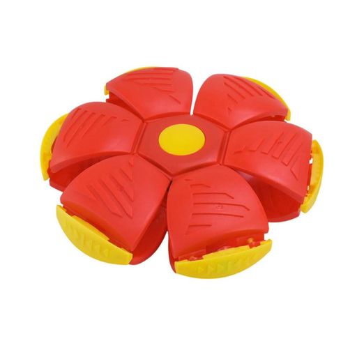 Дитяча іграшка М'яч-трансформер 87008H-3(Red) 16 см зі світлом (2086902)