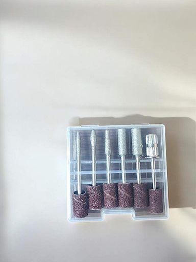 Фрезер для маникюра Bee Nails-202D розовый 65W, 45000 оборотов белый + пилочка в подарок (2087076)
