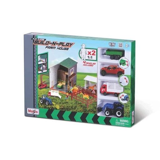 Дитячий іграшковий набір "Ферма" MAISTO 12572 серії Mini Work Machines (2087352)