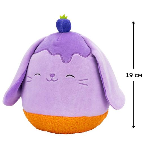 Детская мягкая игрушка Черничный Кролик Squishmallows SQER01208, 19 см (2087361)