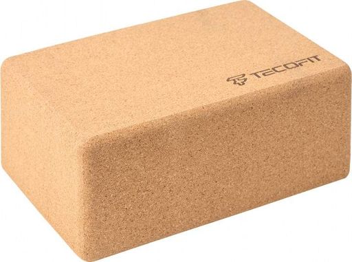 Блок для йоги TECOFIT (TOP1710185) 10х15х23 см Коричневий (571) (2087435)