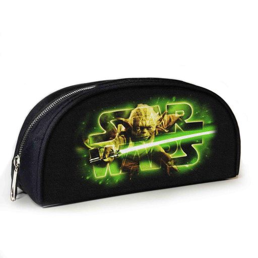 Пенал шкільний No Brand Йода Star Wars 23x10x8 см Чорний (3790) (2087614)
