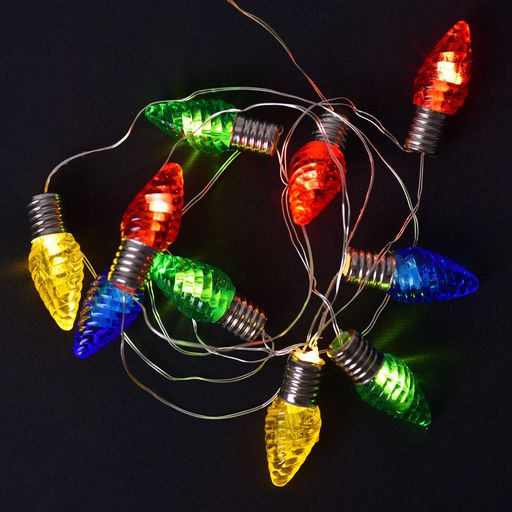 Електрогірлянда YES! Fun Шишки 10 LED 1.65 м Тепло-білий (801209) (2087948)