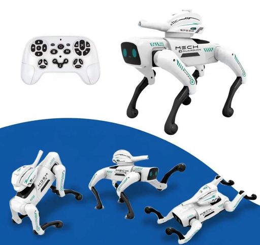 Інтерактивний собака-робот No Brand Mech Guardian 3500 мАг Білий (2104618784) (2088060)