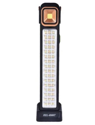 Портативна LED-лампа No Brand HEL-6866T Чорний (2104618819) (2088251)