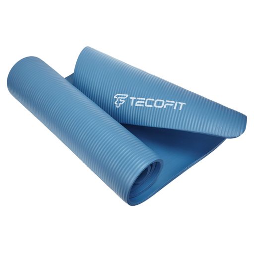 Килимок для йоги та фітнесу TECOFIT 183x61x1 см Блакитний (566) (2088272)