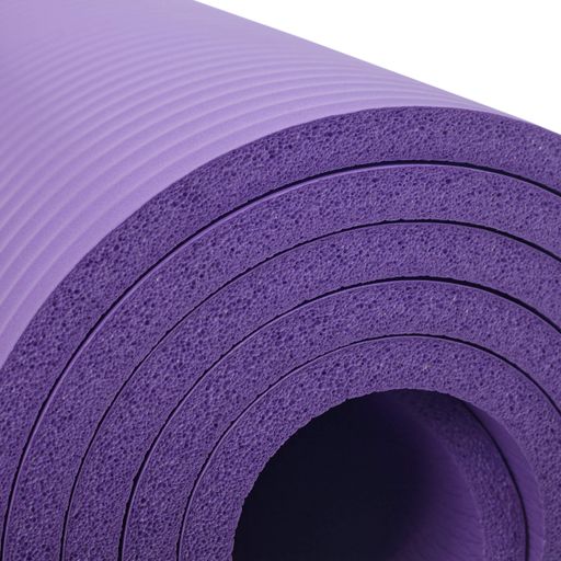 Килимок для йоги та фітнесу TECOFIT 183x61x1 см Фіолетовий (567) (2088273)
