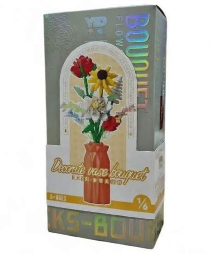 Інтер'єрний конструктор Love Flowers for Mom 300 детлай Різнокольоровий (2104619269) (2088409)