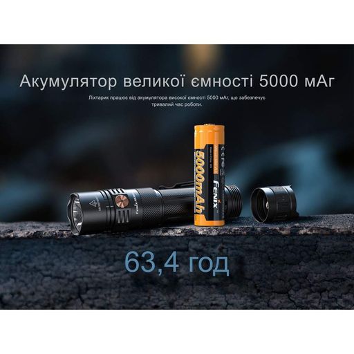 Ліхтар ручний тактичний Fenix ​​PD36R ACE 3000лм 7 режимів Чорний (2854633323) (2088603)