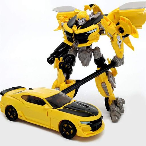 Робот Трансформер Bumblebee 19 см – автобот с мечом, машинка-трансформер для мальчиков (2089113)