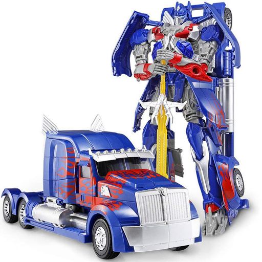 Большой трансформер Оптимус Прайм 34 см с мечом – Transformers Optimus Prime, робот и грузовик (2089139)