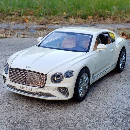 Колекційна металева машинка Bentley Continental GT масштаб 1:24, світло, звук, відкриваються двері та капот (2089164)