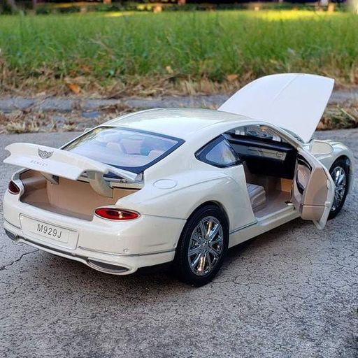 Колекційна металева машинка Bentley Continental GT масштаб 1:24, світло, звук, відкриваються двері та капот (2089164)