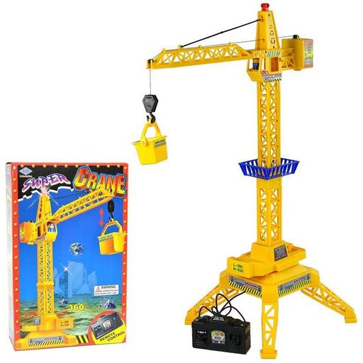 Іграшковий баштовий кран на дистанційному керуванні на батарейках "Super Crane" (2089230)