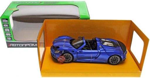 Іграшковий Металевий Автомобіль Porsche 918 Spyder 1:24 (2089294)