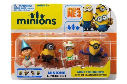 Набор Фигурок Миньоны 4 героя Minions (2089360)