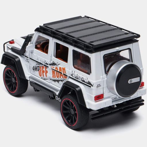 Металева машина Джип Gelandewagen Off road V12 Turbo 4wd Іграшкова Модель 1:22 (2089622)