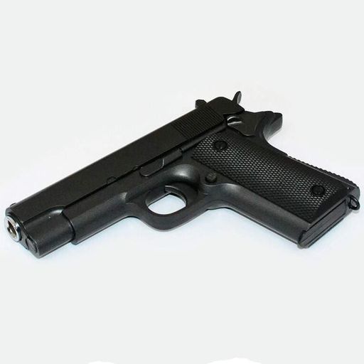 Детский металлический пистолет ZM22 Airsoft Gun 6 мм механическое игрушечное оружие со стрельбой пластиковыми пульками (2090000)