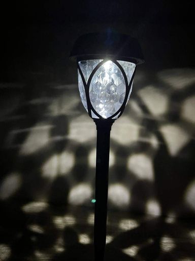 Садові світильники на сонячній батареї Solar Lawn Lamp SB-26 6 шт LED ліхтарі для доріжок та газону Чорний (2090411)