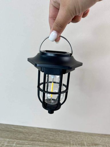 Солнечный садовый фонарь Solar Garden Light ZL-W610 2 шт для освещения дорожек клумб газонов Черный (2090414)