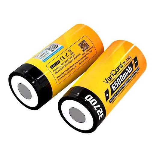 Акумулятор VariCore 32700 LIFE-PO4 6500mAh 3.2V VC-3265 N 55A Жовтий (2910384317) (2090509)