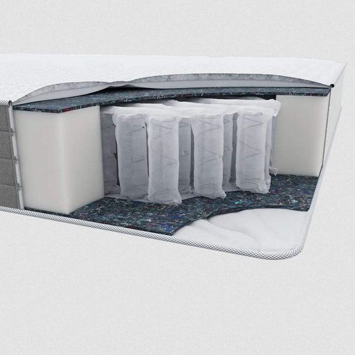 Матрац ортопедичний Homefort Dream 180х190 см Білий (346262510) (2090881)